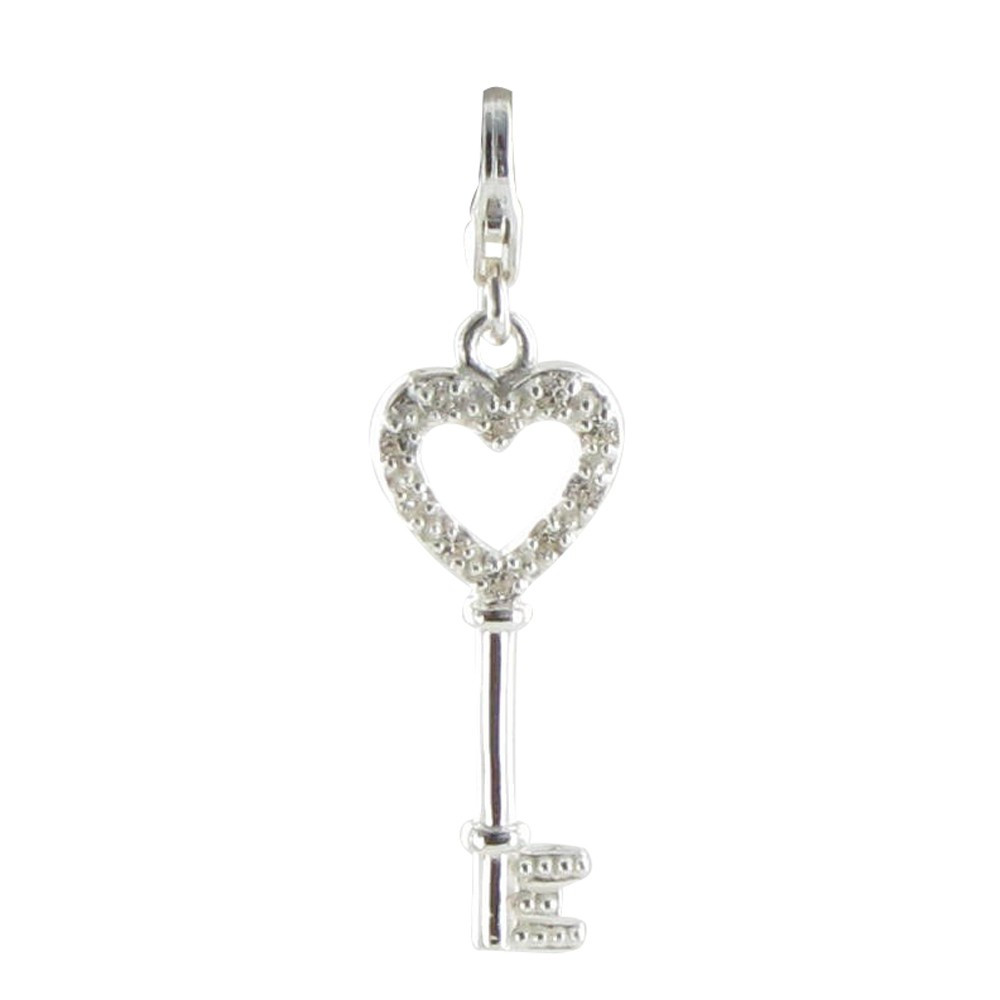 LES POULETTES BIJOUX Charms Bracelet Clef des Songes - Argent 925