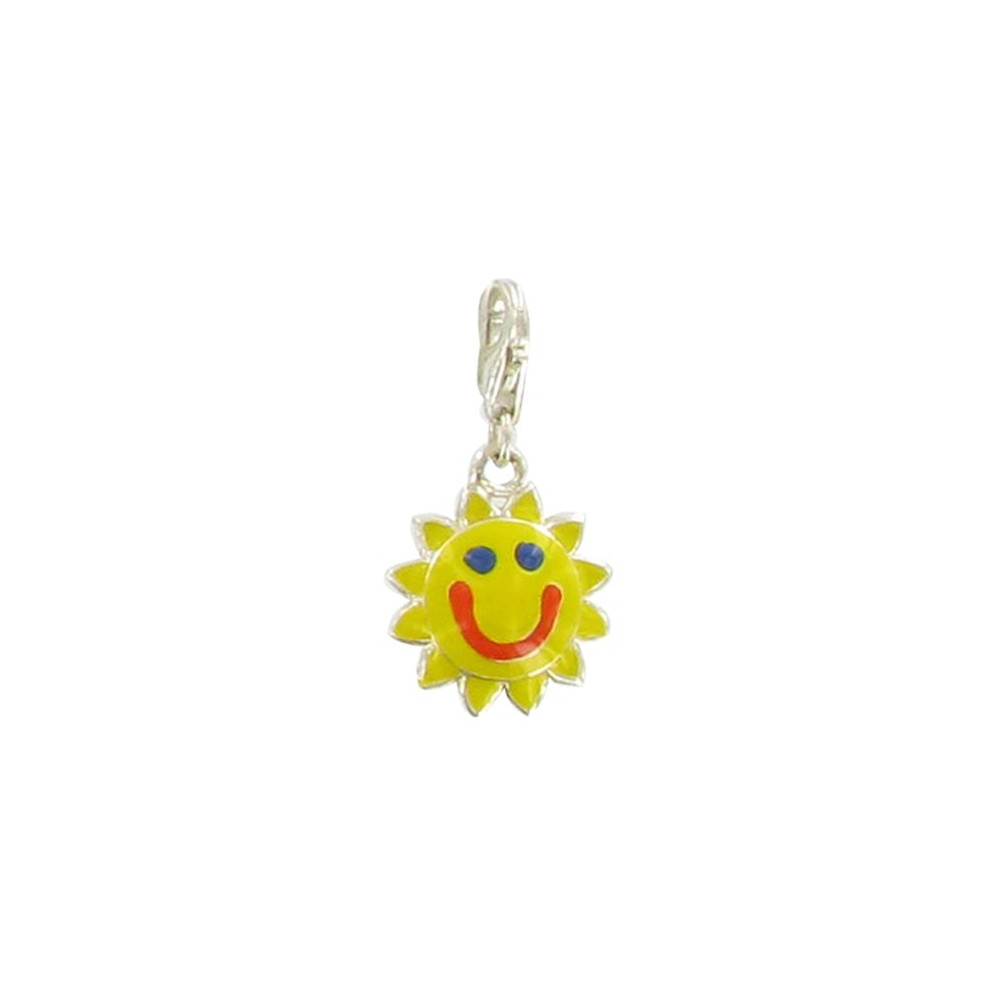 LES POULETTES BIJOUX Charms Argent 925 Soleil