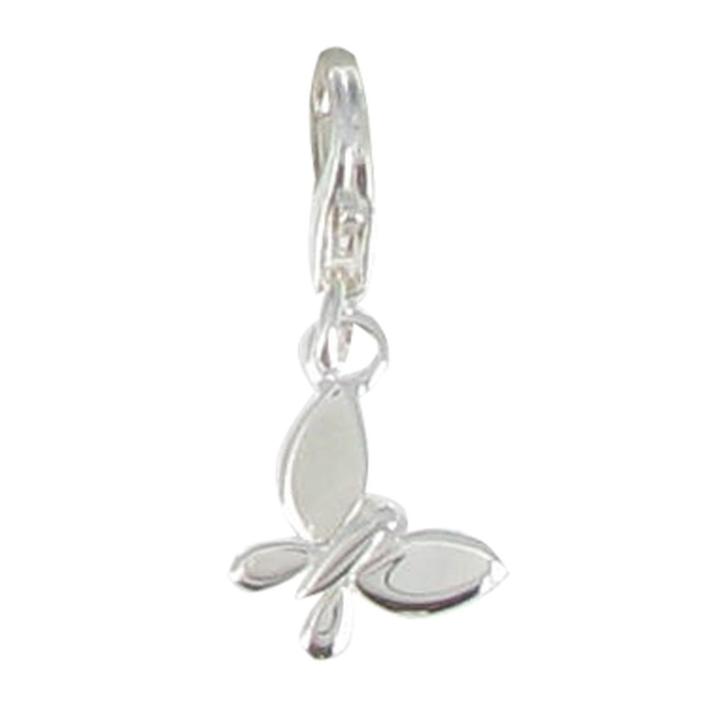 LES POULETTES BIJOUX V Charms Argent Mini Papillon