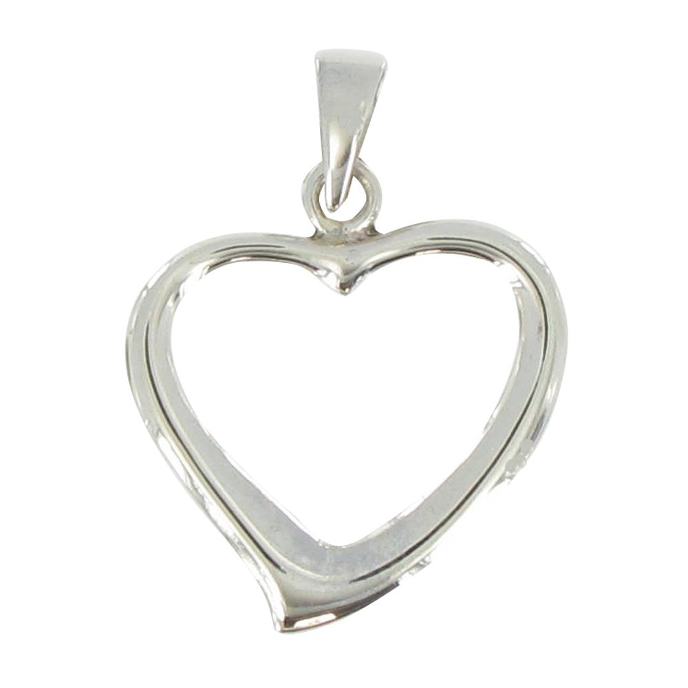 LES POULETTES BIJOUX Pendentif Argent Mon Coeur