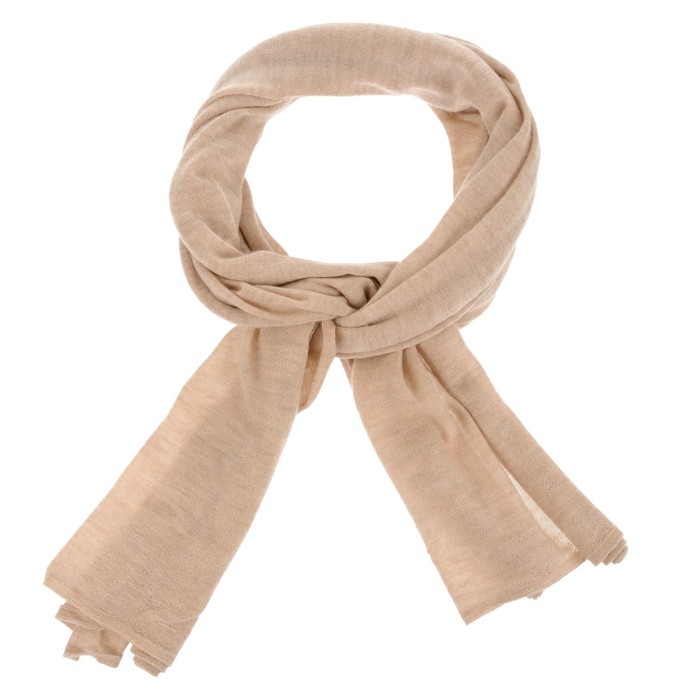 LES POULETTES BIJOUX Echarpe 100% Cachemire Colors - Beige