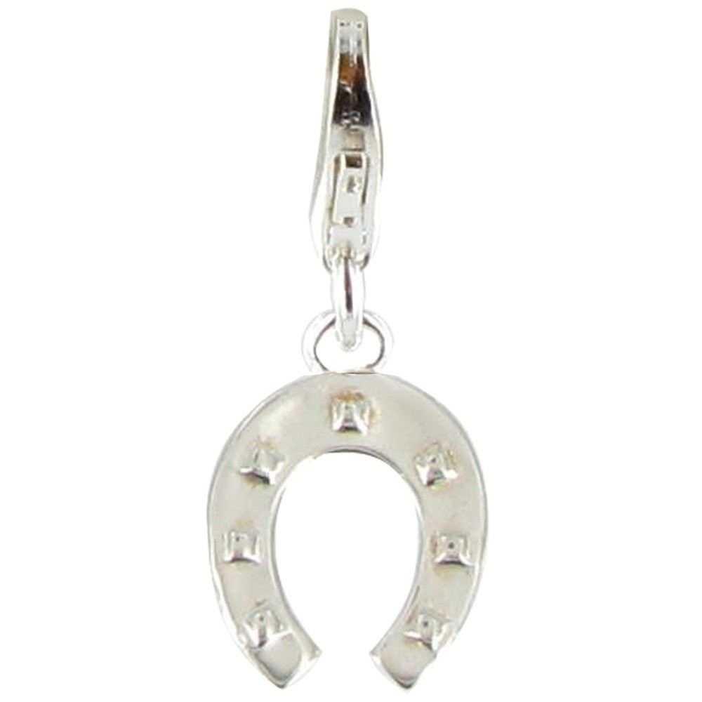 LES POULETTES BIJOUX Charms Argent 925 - Fer à cheval Argent