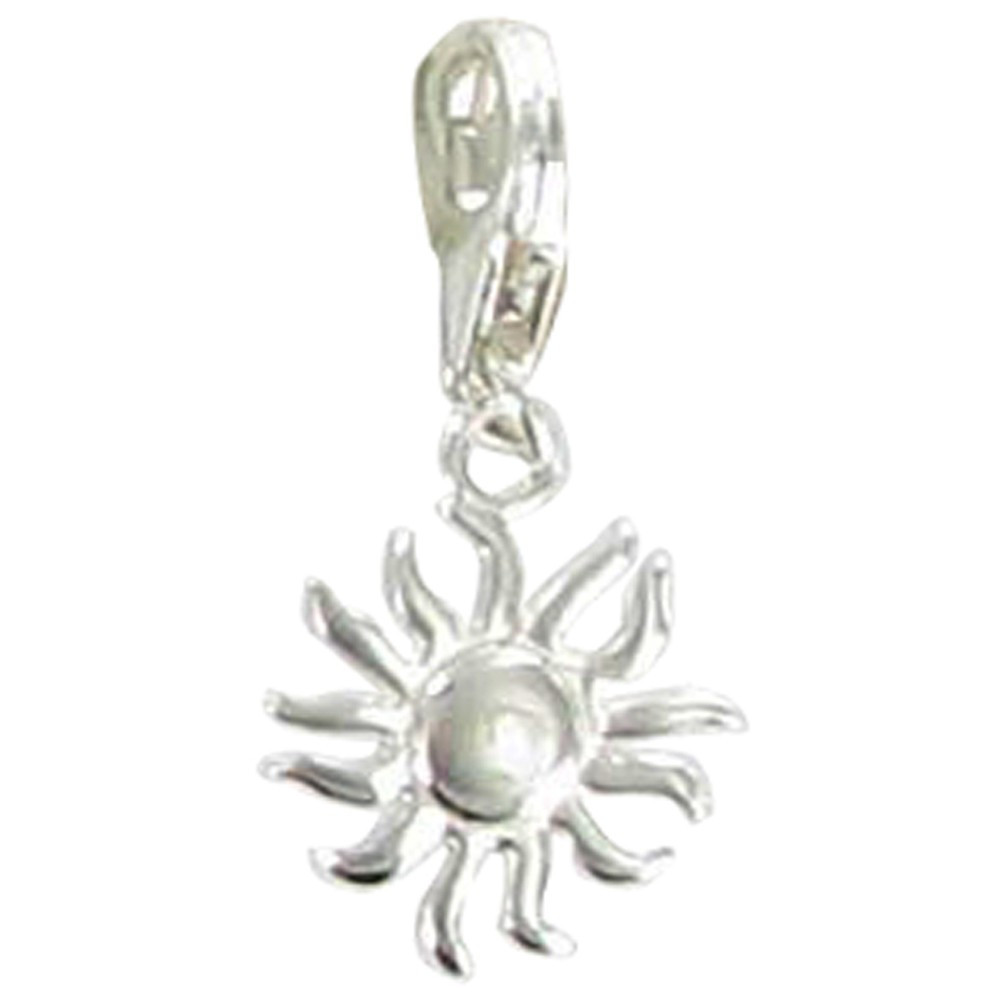 LES POULETTES BIJOUX V Charms Argent Rayon de Soleil