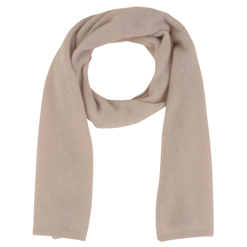 LES POULETTES BIJOUX Echarpe 100% Cachemire 4 Fils 172 cm x 29cm Classics - Beige