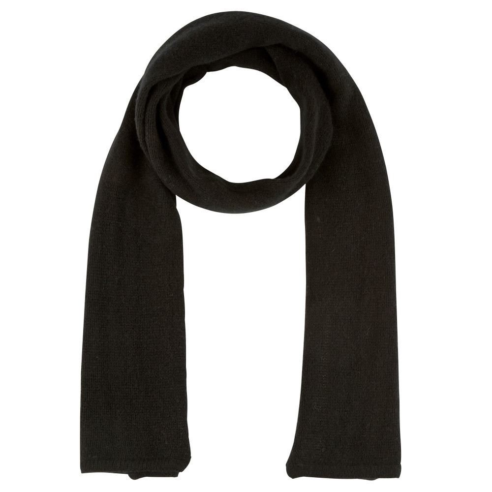 LES POULETTES BIJOUX Echarpe 100% Cachemire 4 Fils 172 cm x 29cm Classics - Noir
