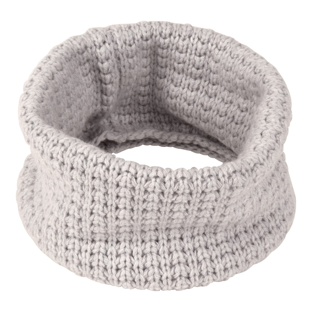 LES POULETTES BIJOUX Col Epais 100% Cachemire 3 Fils - Classics - Gris clair
