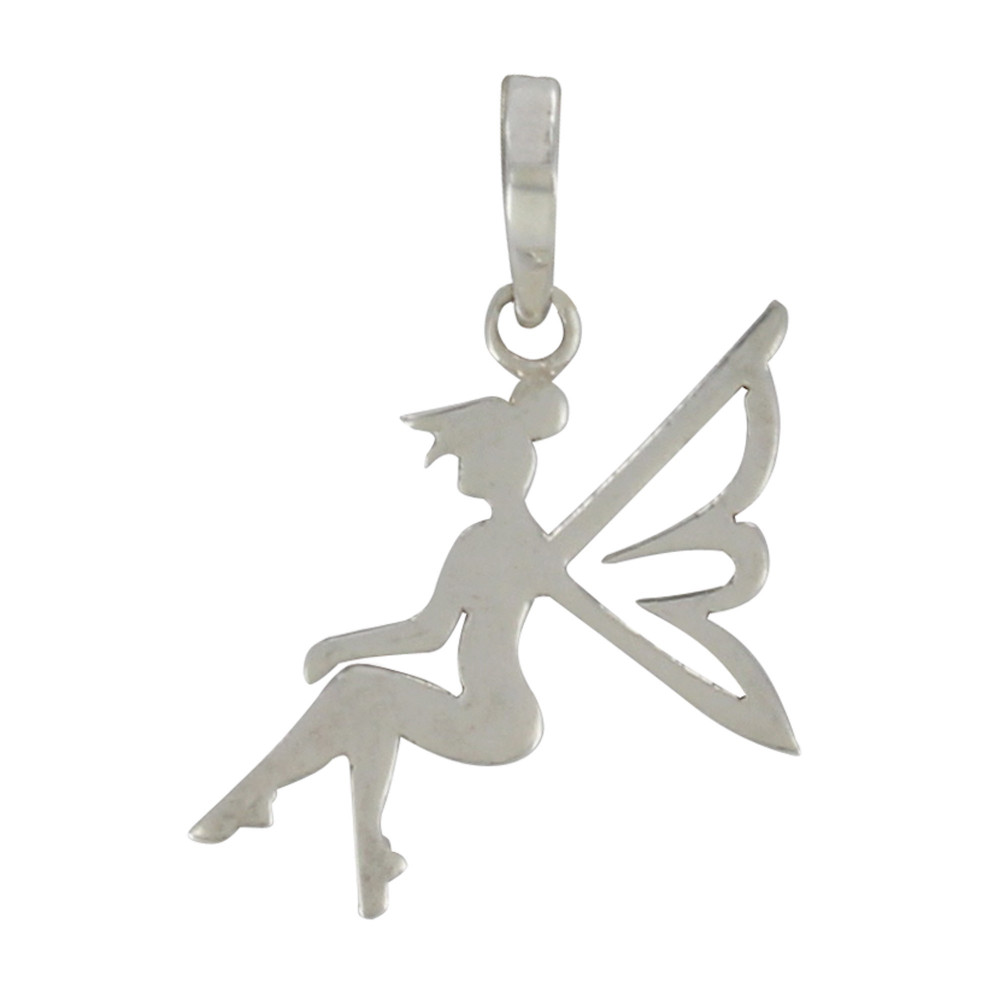 LES POULETTES BIJOUX Pendentif Argent Petite Fée