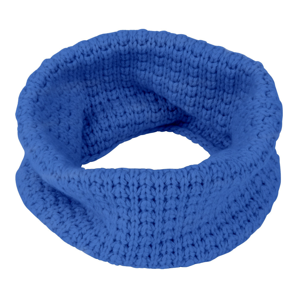 LES POULETTES BIJOUX Col Epais 100% Cachemire 3 Fils - Classics - Bleu
