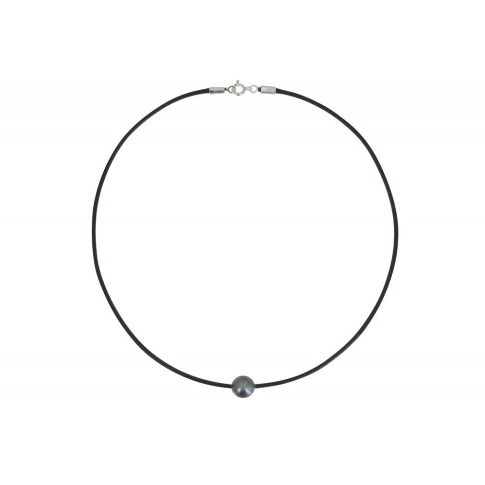 LES POULETTES BIJOUX Collier La Perle Noire des Poulettes - Classics