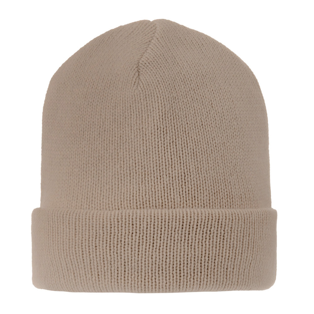 LES POULETTES BIJOUX Bonnet 100% Cachemire 12 Fils Classics - Marron clair