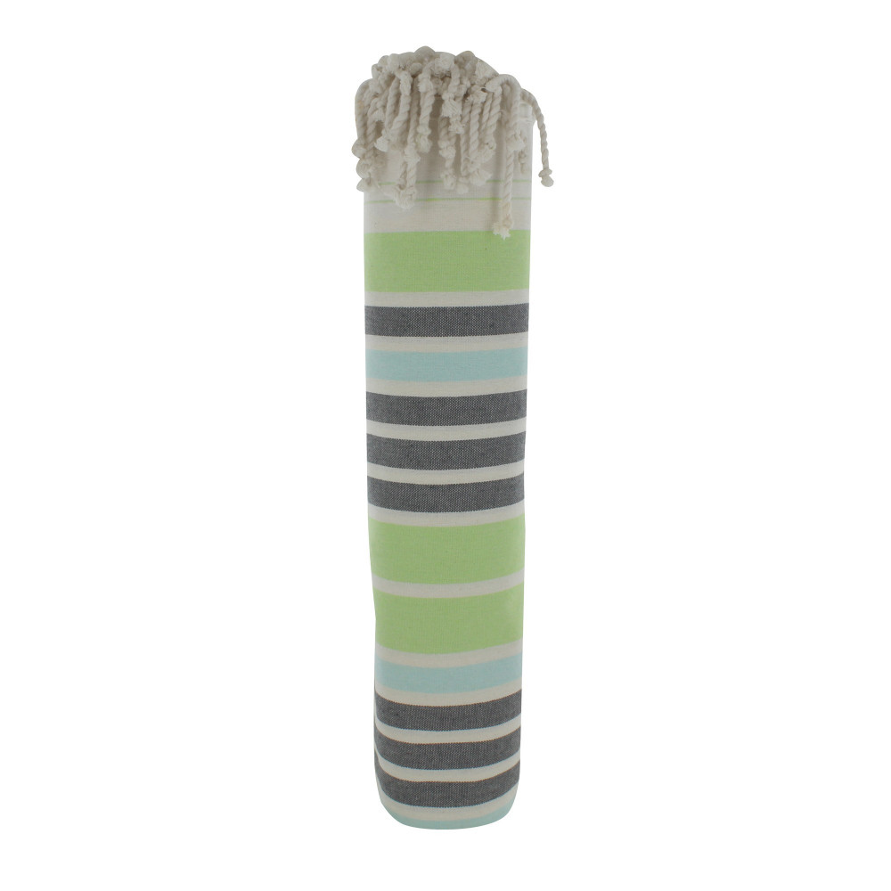 LES POULETTES BIJOUX Grand Fouta Drap Plage et Hammam Coton Couleur Beige Petites Ra