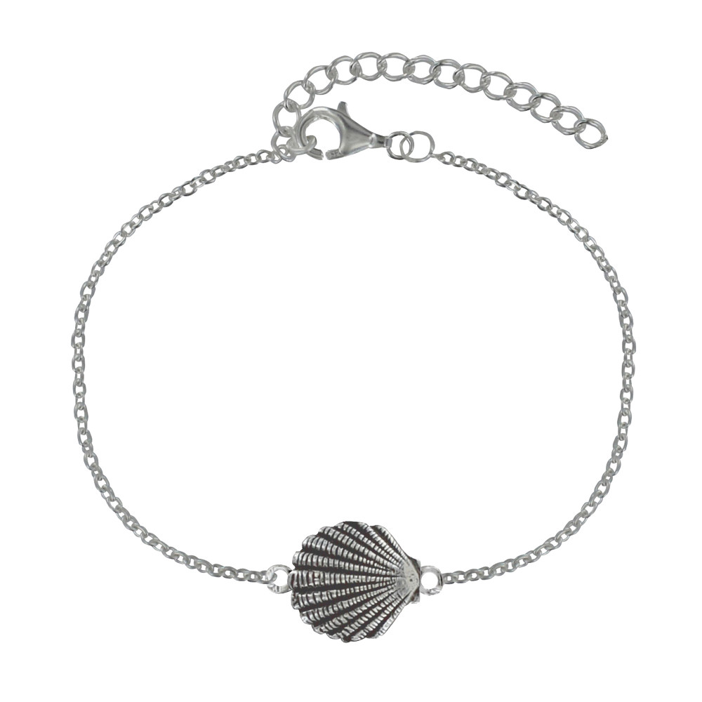 LES POULETTES BIJOUX Bracelet Argent Coquille St Jacques