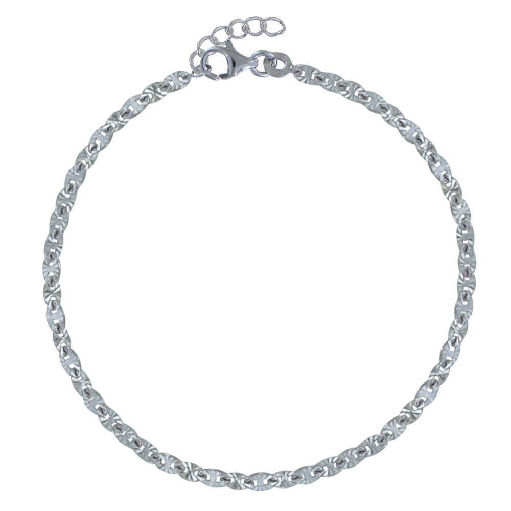 LES POULETTES BIJOUX Bracelet Argent 925 Rhodié Médailles Soleil