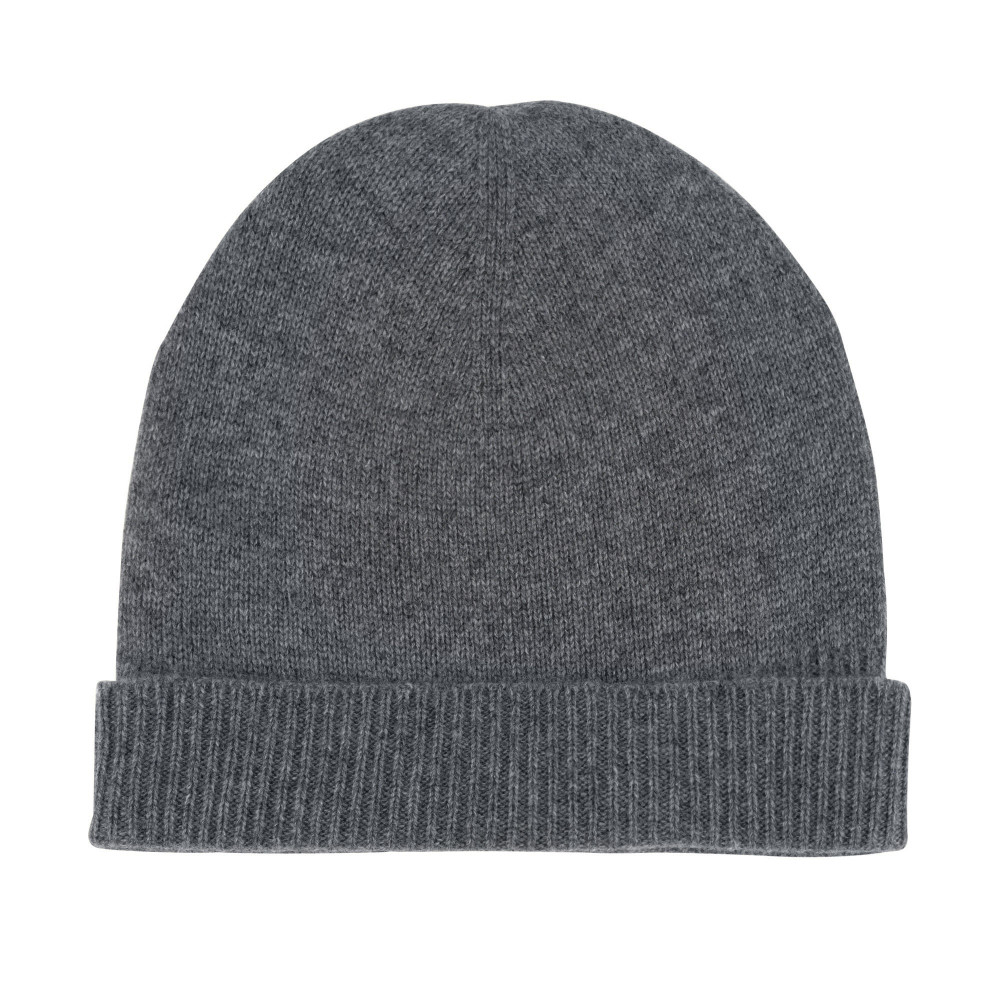 LES POULETTES BIJOUX Bonnet Iconic 100% Cachemire 4 Fils Classics - Gris