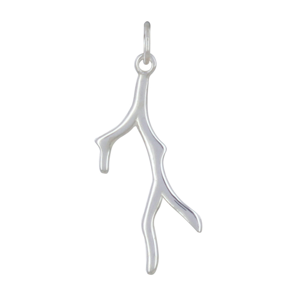 LES POULETTES BIJOUX Pendentif Argent 925 Corail