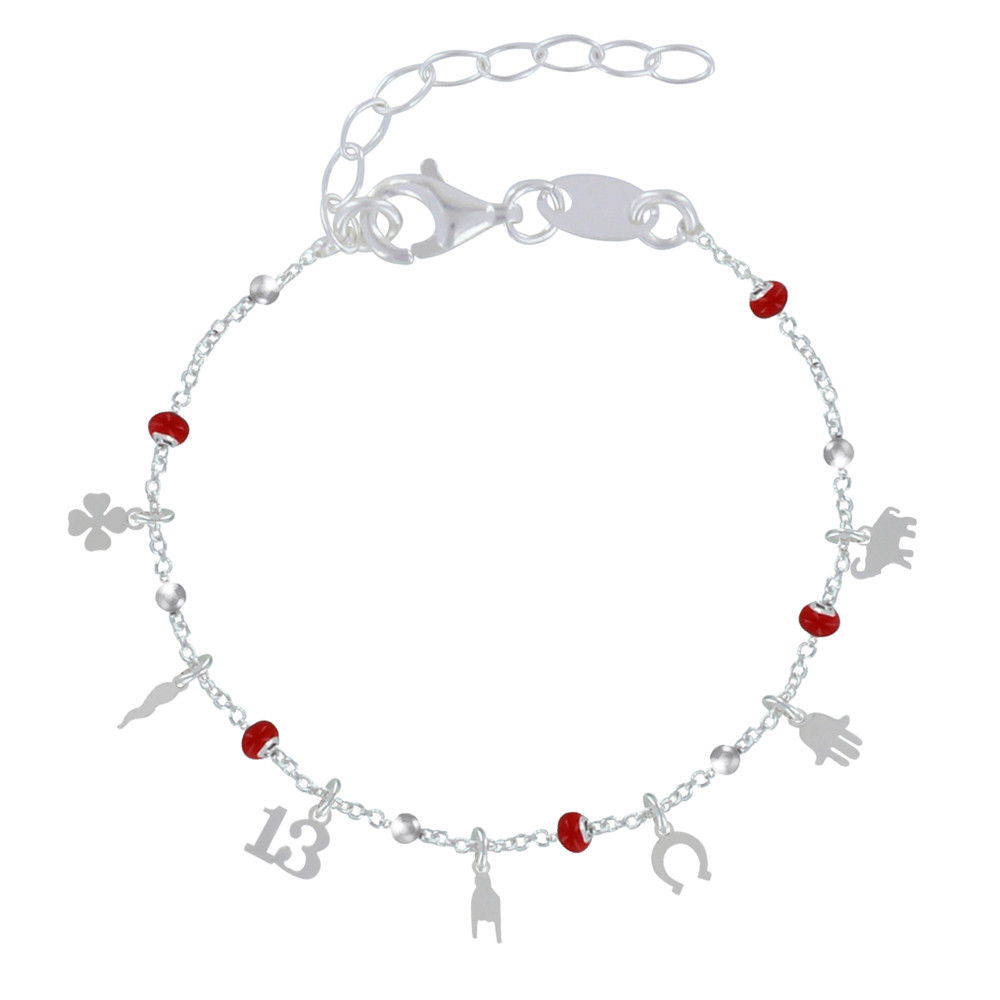 LES POULETTES BIJOUX - Bracelet Argent 925 Chance