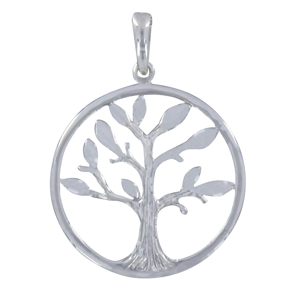 LES POULETTES BIJOUX Pendentif en Argent 925 Arbre de la Vie LES POULETTES BIJOUX Pendentif en Argent 925 Arbre de la Vie