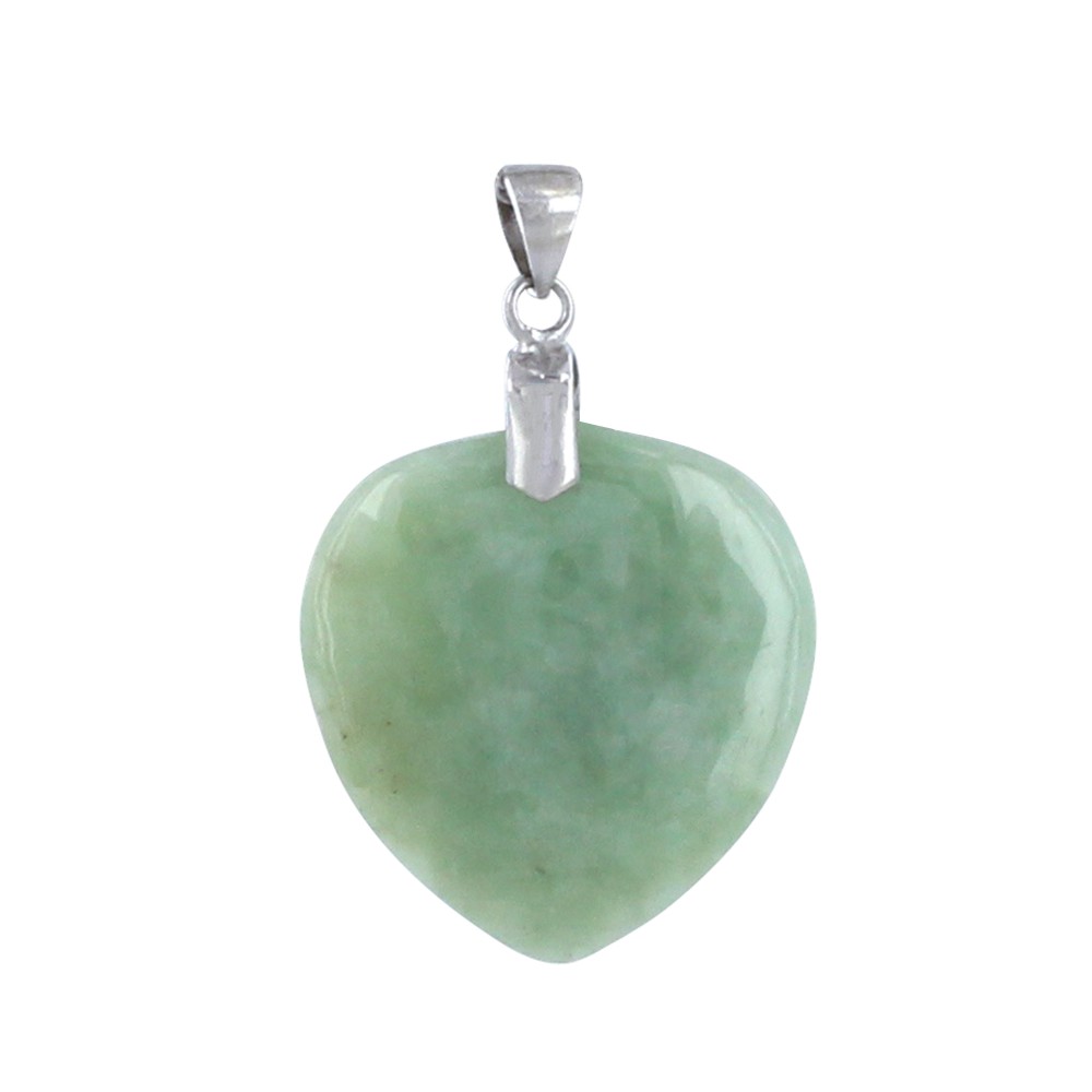 LES POULETTES BIJOUX Pendentif Argent 925 Cour de Jade