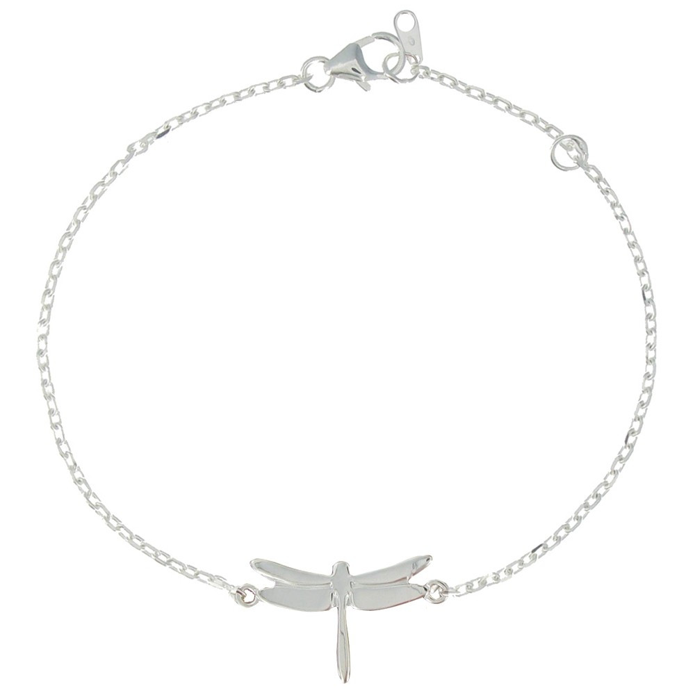 LES POULETTES BIJOUX Bracelet Libellule Argent 925